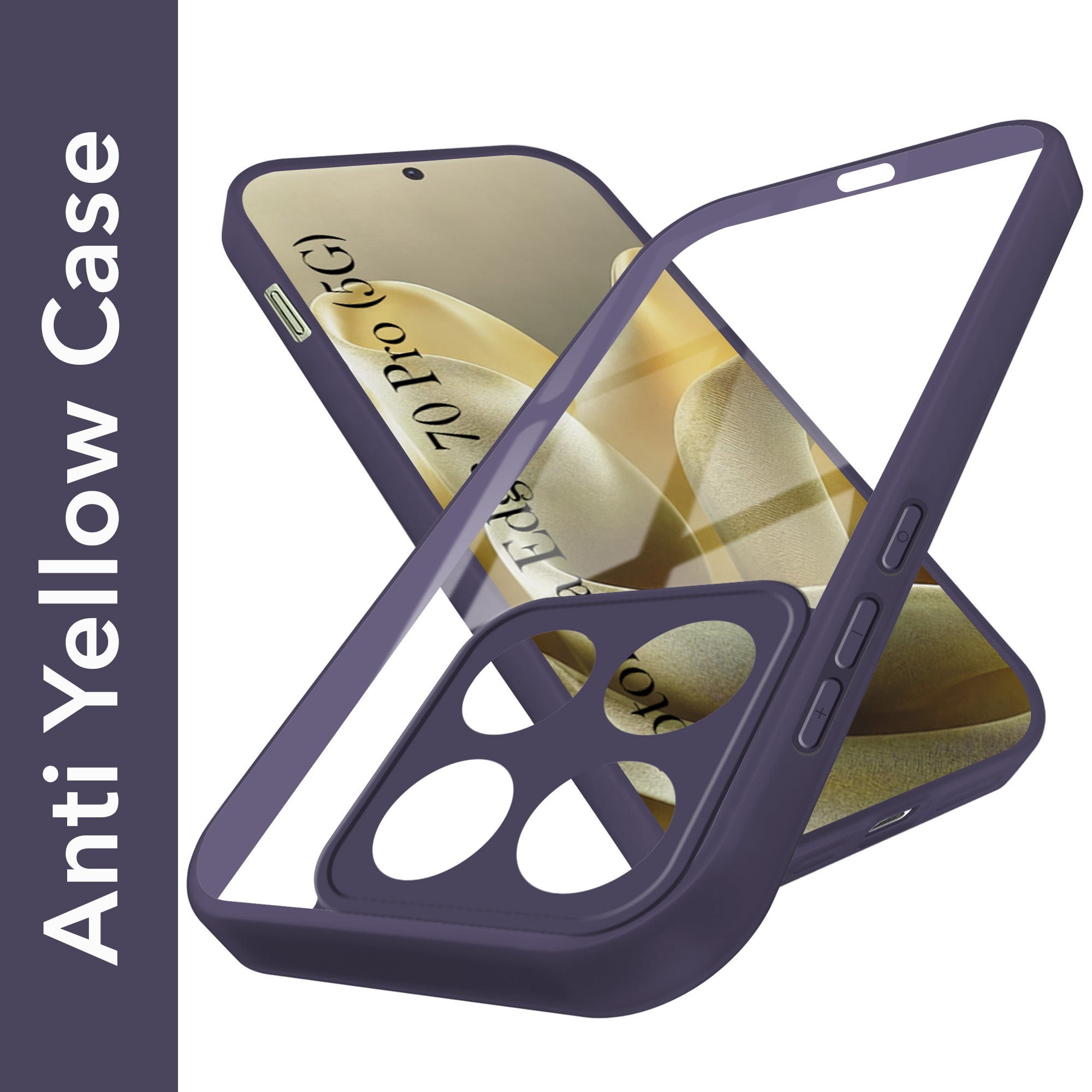 For Motorola Moto Edge 70 Pro Back Cover Case Ultra-Hybrid (Lifetime Anti Yellow | Anti Scratch | Crystal Clear Shockproof)