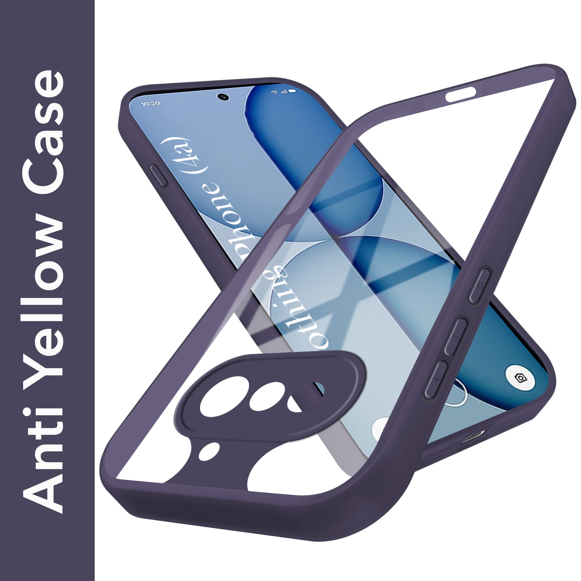 For Nothing Phone 4A 5G  Back Cover Case Ultra-Hybrid (Lifetime Anti Yellow | Anti Scratch | Crystal Clear Shockproof)