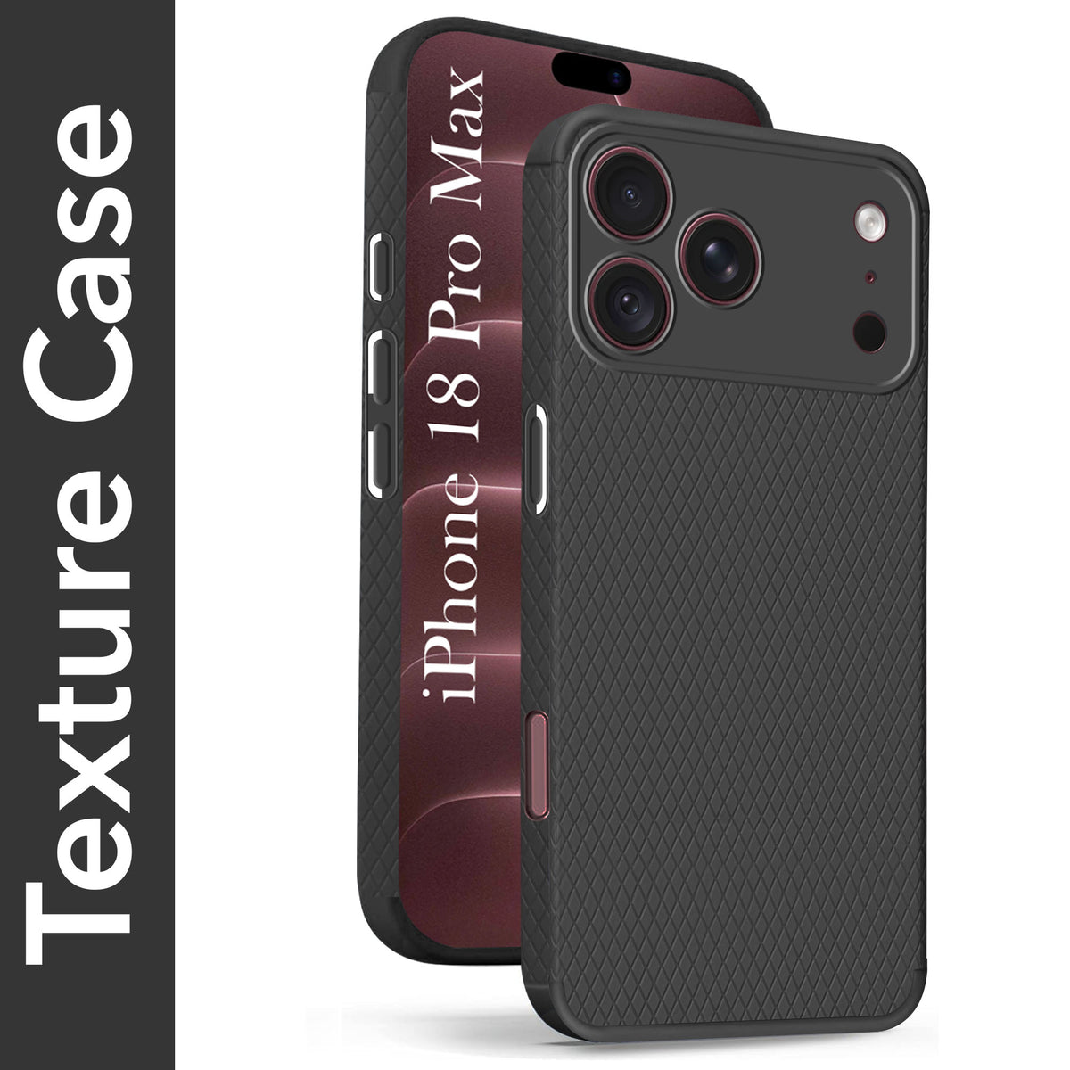 For Apple iPhone 18 Pro Max Back Cover Case  (Liquid Silicone | Side Grip | Camera Protection)