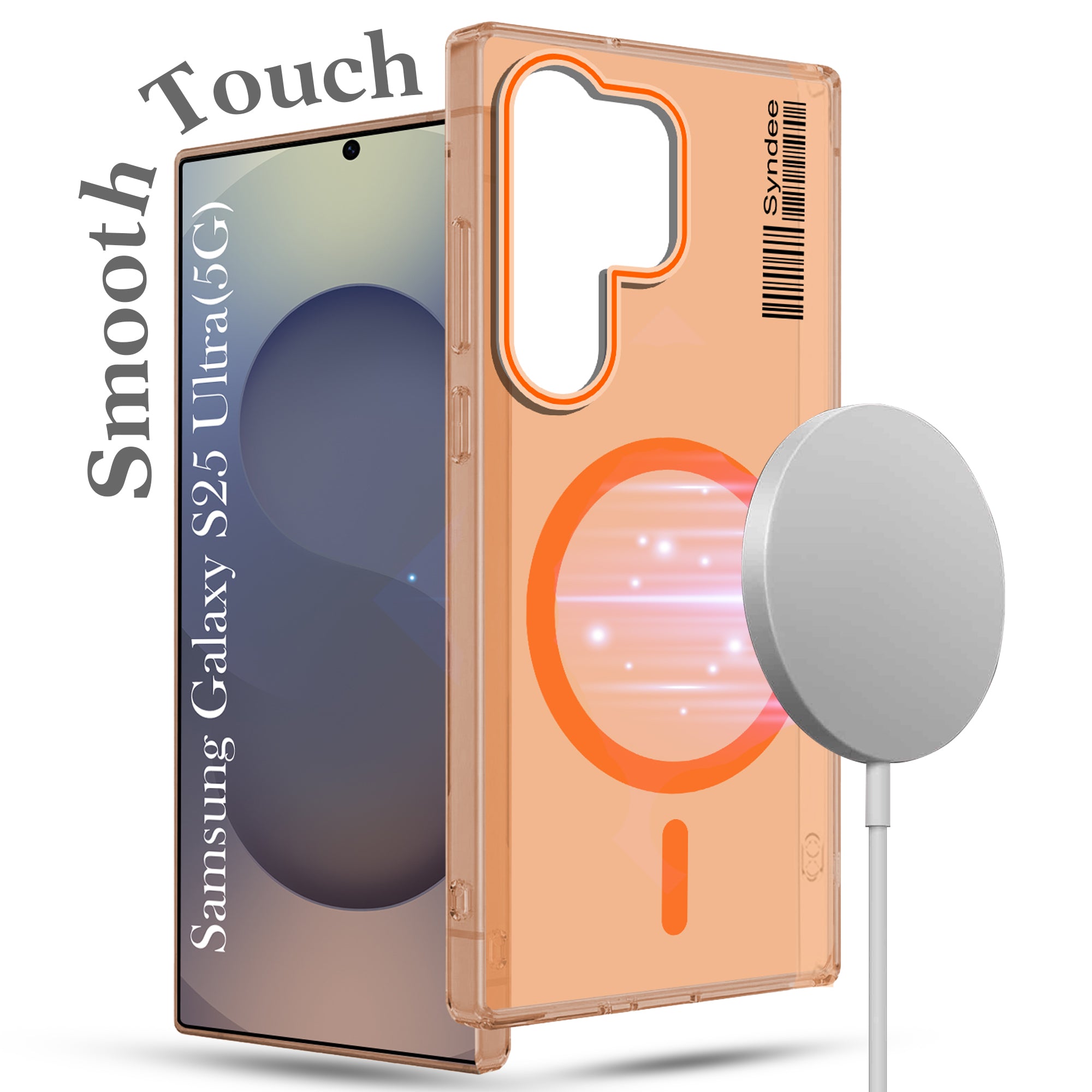 For Samsung Galaxy S25 Ultra Back Cover Case (Soft Touch | Camera Bump Protection | MagSafe Compatible | Matte Finish)