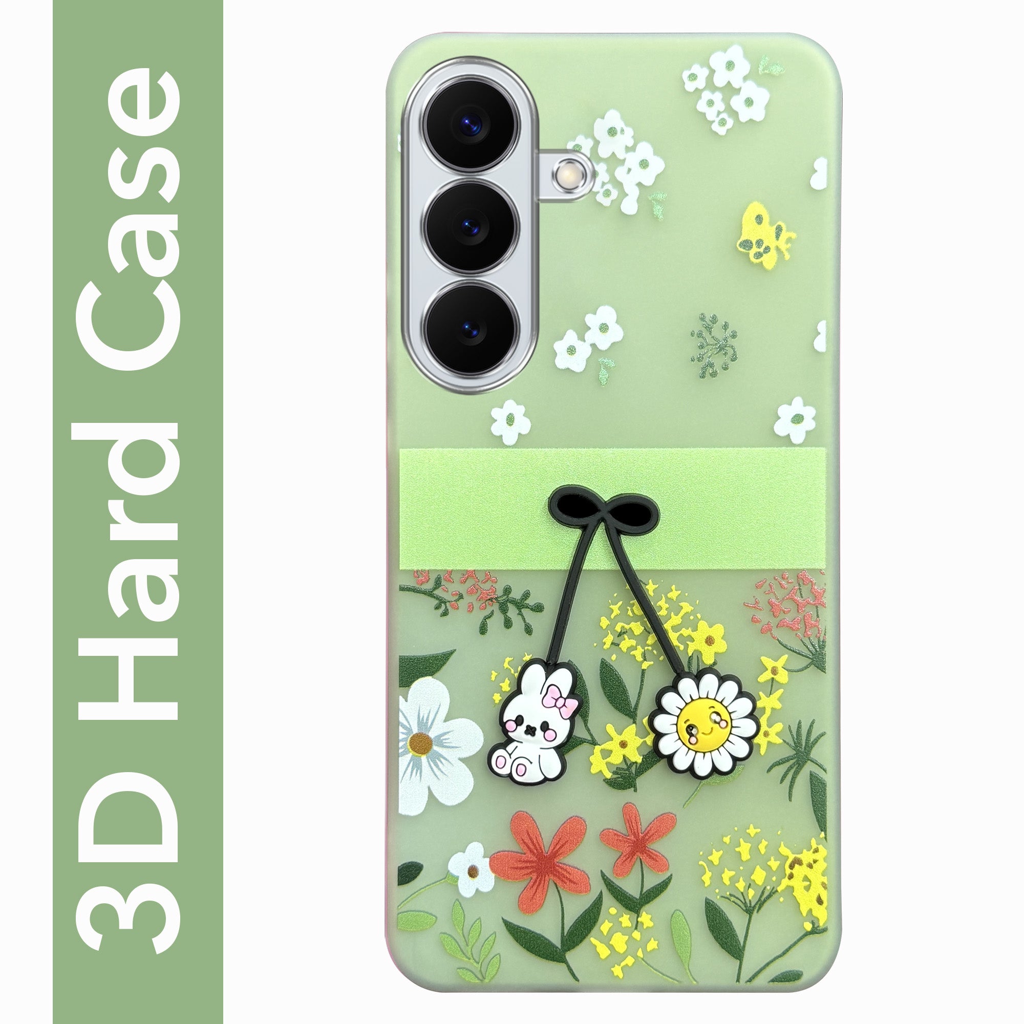 For Samsung Galaxy S26 5G Back Cover Case (3D Cute Cartoons | Hard Back Side Soft | Matte Premium Finish | HD Printing)