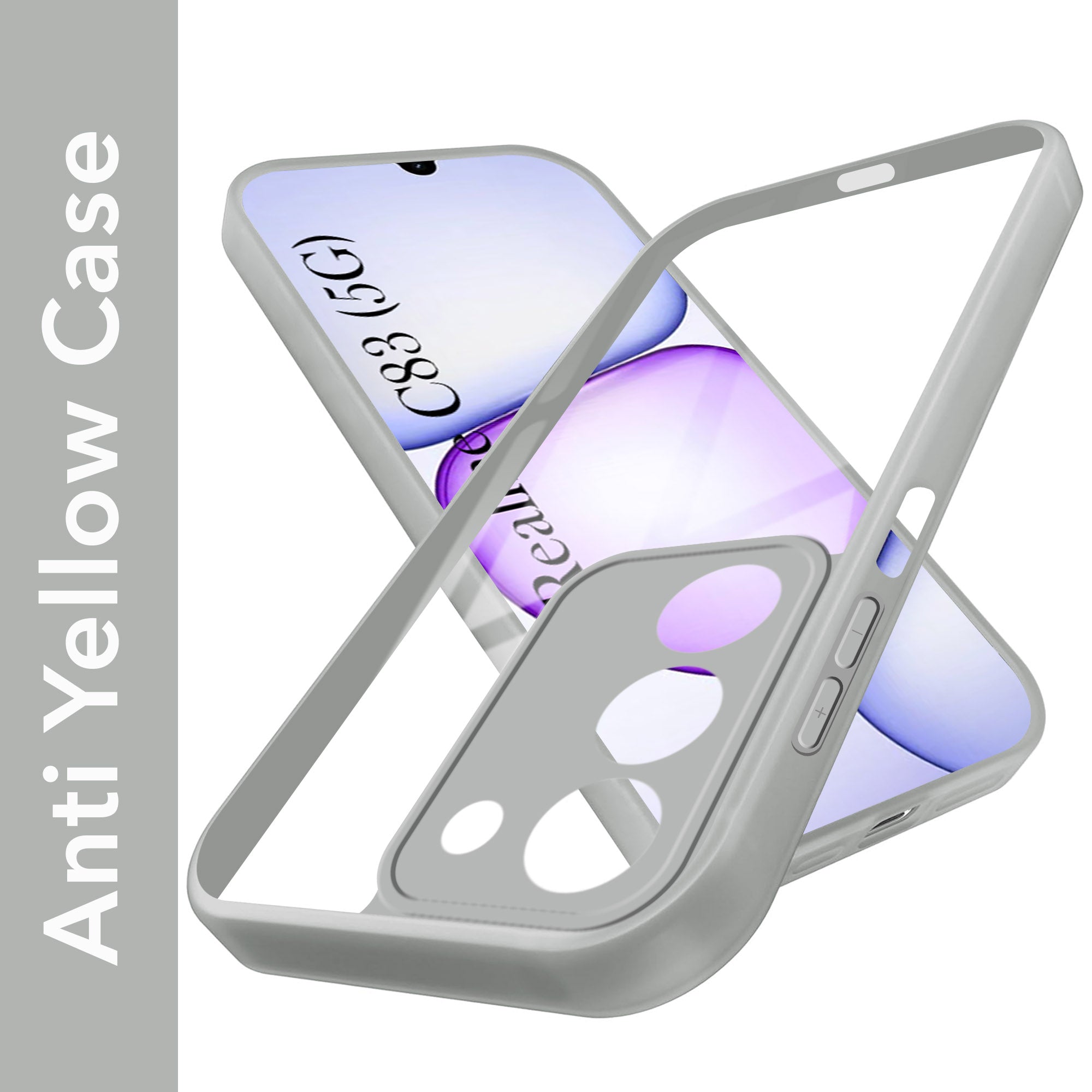 For Realme C83 5G Back Cover Case Ultra-Hybrid (Lifetime Anti Yellow | Anti Scratch | Crystal Clear Shockproof)