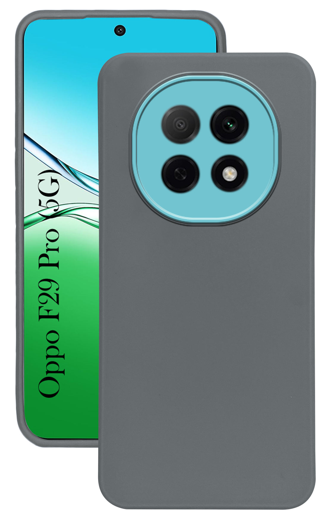 For Oppo F29 Pro Back Cover Case ( Dual Color Matte Finish | Full Camera Protection | Sleek and Professional)