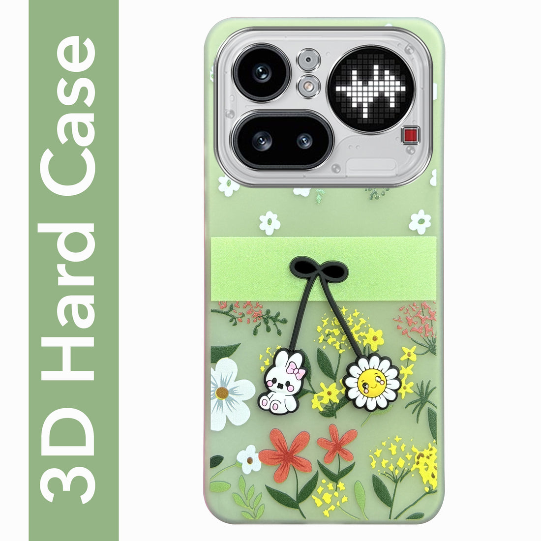 For Nothing Phone 4A Pro 5G Back Cover Case (3D Cute Cartoons | Hard Back Side Soft | Matte Premium Finish | HD Printing)