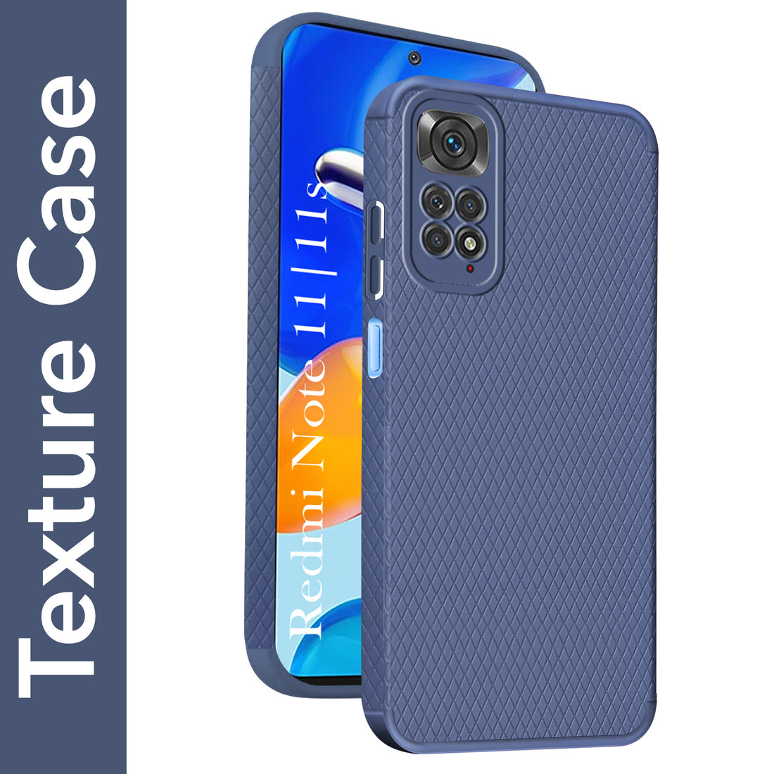 For Xiaomi Redmi Note 11 | Note 11S Back Cover Case (Liquid Silicone | Side Grip | Camera Protection)