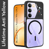 For Realme C85 5G | Realme Narzo 90x  Back Cover Case Lifetime Anti-Yellow Clear (Camera Protection | Side Grip | Wireless MagSafe Compatible)
