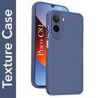 For Poco C81 5G Back Cover Case Liquid Silicone (Camera Protection | Side Grip Texture | Soft and Flexible)