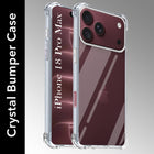 For Apple iPhone 18 Pro Max Back Cover Shockproof Crystal-Clear (Drop & Camera Protection | Hard Polycarbonate)