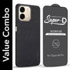 For Oppo A6 Pro Combo (Textured Grip Design | Micro-Fiber Cloth Inside | Oleophobic Coating Screen Glass)