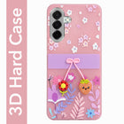 For Samsung Galaxy A26 5G Back Cover Case (3D Cute Cartoons | Hard Back Side Soft | Matte Premium Finish | HD Printing)