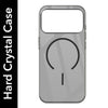 For Apple iPhone 17 Pro Max Crystal Anti Yellow Back Cover Case (MagSafe Wireless Charging Support |Camera Protection Bump)