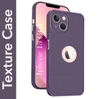 For Apple iPhone 13 Back Cover Case Liquid Silicone (Camera Protection | Side Grip Texture | Soft and Flexible)