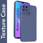 For Realme C25 | C25s Back Cover Case Liquid Silicone (Camera Protection | Side Grip Texture | Soft and Flexible)