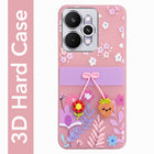 For Realme 15 Pro Back Cover Case (3D Cute Cartoons | Hard Back Side Soft | Matte Premium Finish | HD Printing)