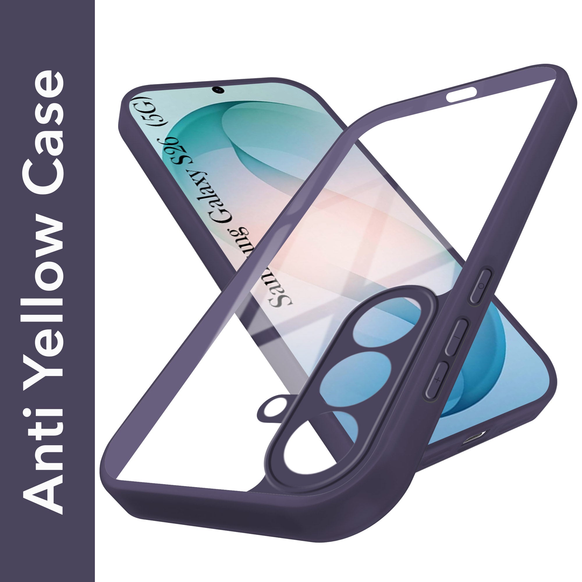 For Samsung Galaxy S26 5G Back Cover Case Ultra-Hybrid (Lifetime Anti Yellow | Anti Scratch | Crystal Clear Shockproof)
