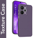 For Realme 15 Pro Back Cover Case (Camera Protection | Side Grip Texture | Soft and Flexible)