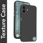 For Nothing CMF Phone 1 Back Cover Case (Liquid Silicone | Side Grip | Camera Protection)