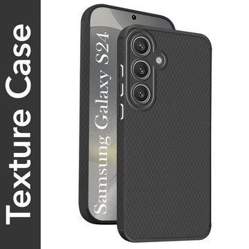 For Samsung Galaxy S24 Back Cover Case (Liquid Silicone | Side Grip | Camera Protection)