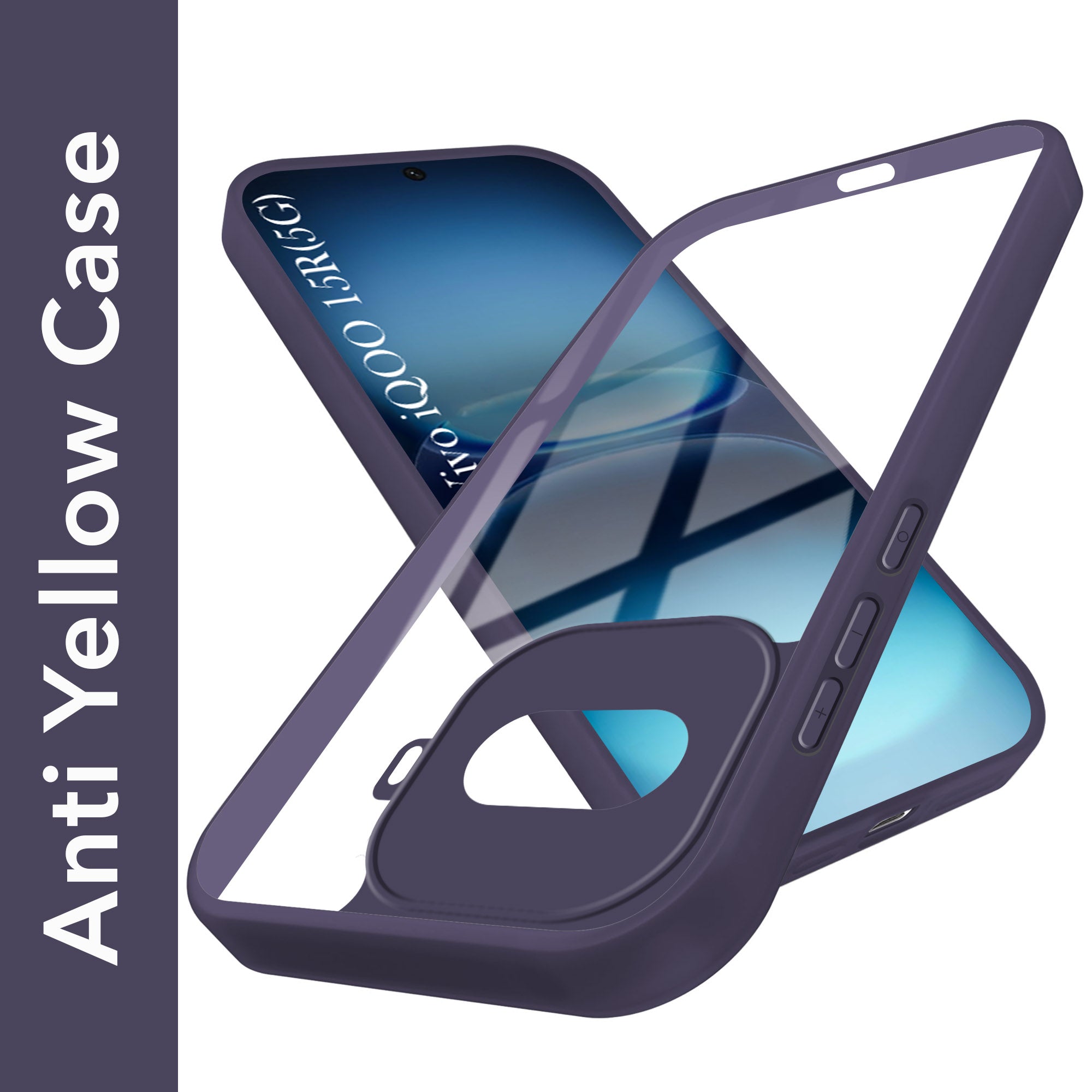 For Vivo iQOO 15R 5G Back Cover Case Ultra-Hybrid (Lifetime Anti Yellow | Anti Scratch | Crystal Clear Shockproof)