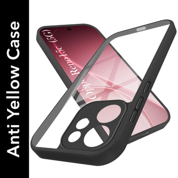 For Oppo Reno 15c Back Cover Case Ultra-Hybrid (Lifetime Anti Yellow | Anti Scratch | Crystal Clear Shockproof)