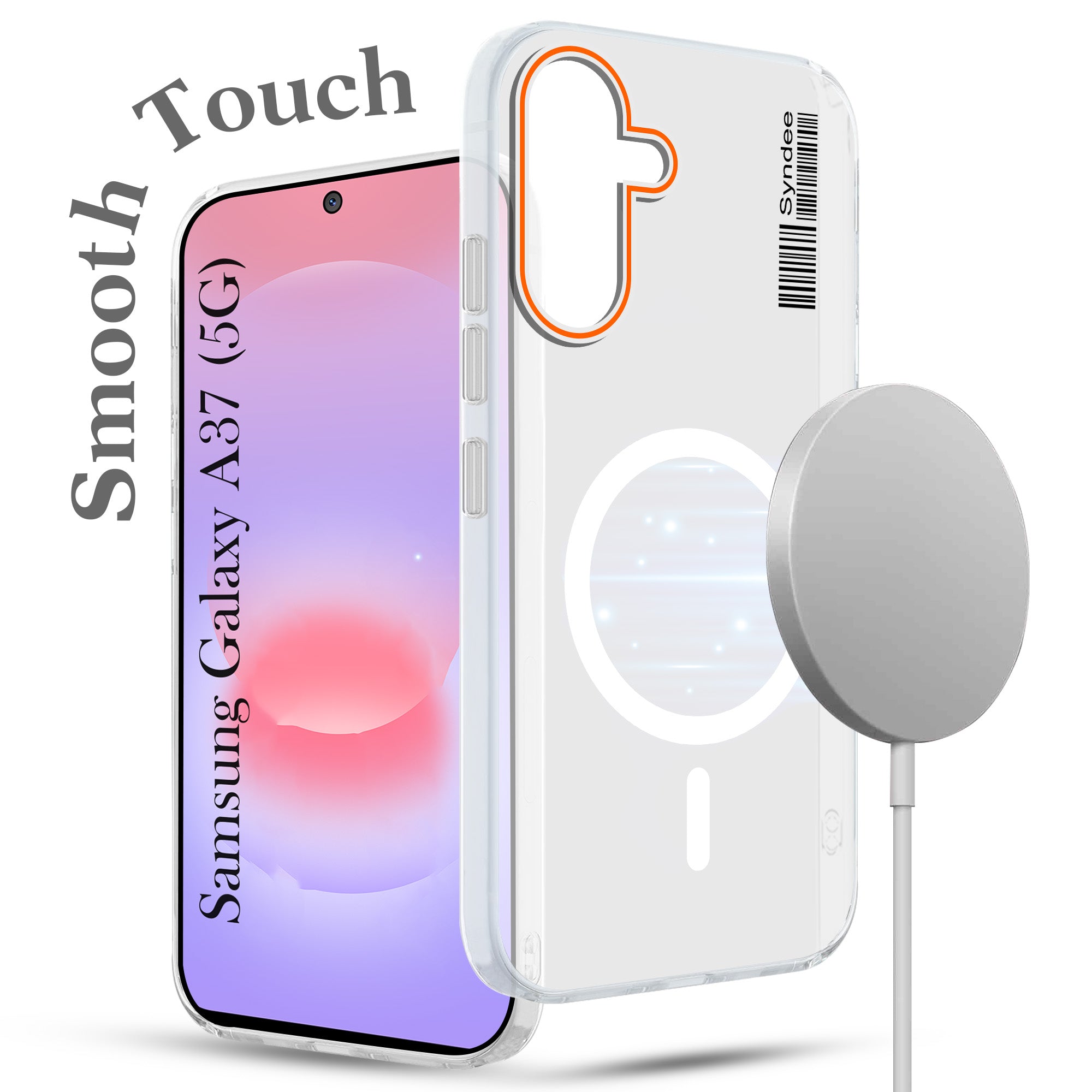 For Samsung Galaxy A37 5G Back Cover Case (Soft Touch | Camera Bump Protection | MagSafe Compatible | Matte Finish)