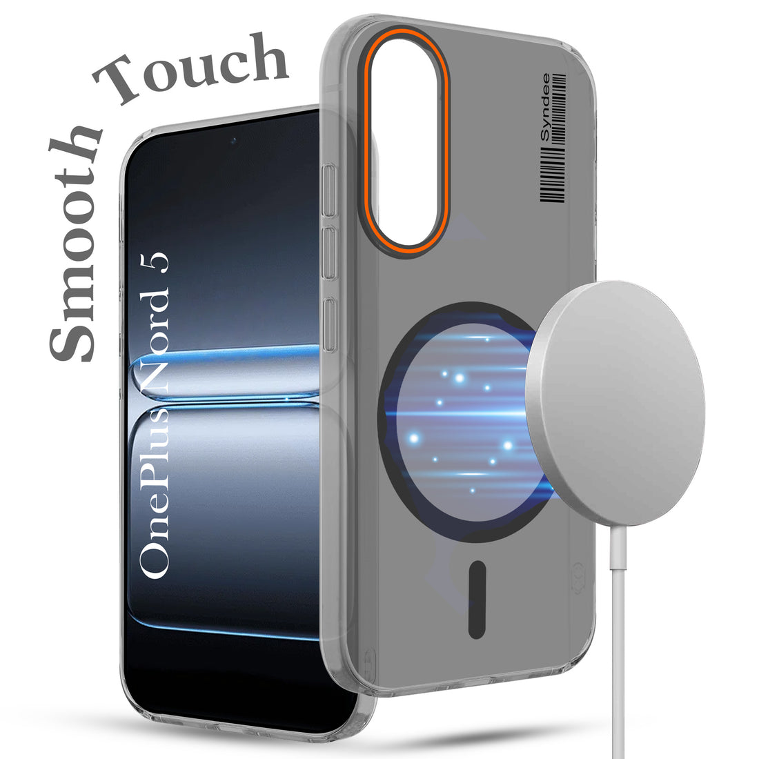 For Oneplus Nord 5 Back Cover Case (Soft Touch | Camera Bump Protection | MagSafe Compatible | Matte Finish)