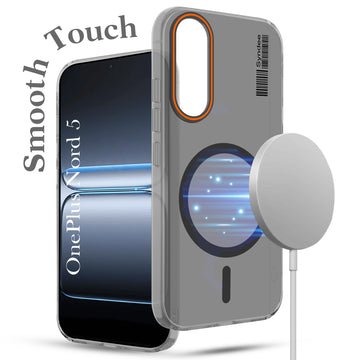 For Oneplus Nord 5 Back Cover Case (Soft Touch | Camera Bump Protection | MagSafe Compatible | Matte Finish)