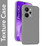 For Realme 15 Pro Back Cover Case (Camera Protection | Side Grip Texture | Soft and Flexible)