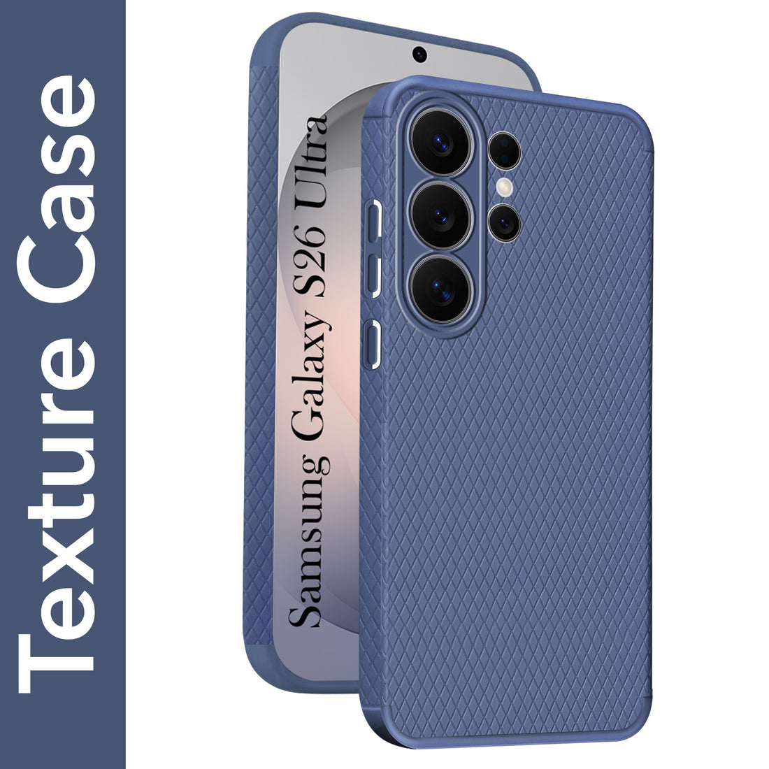 For Samsung Galaxy S26 Ultra Back Cover Case Liquid Silicone (Camera Protection | Side Grip Texture | Soft and Flexible)
