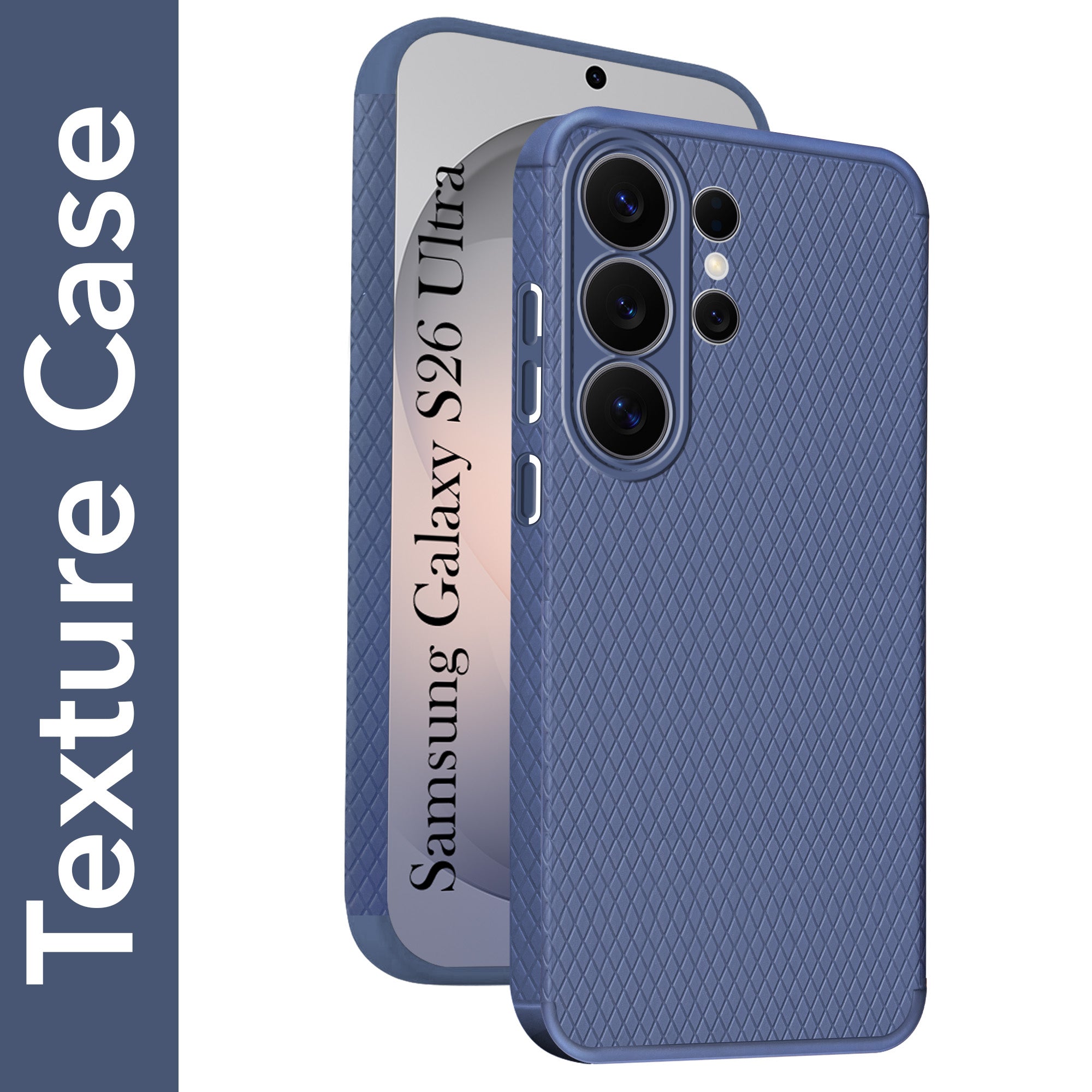 For Samsung Galaxy S26 Ultra Back Cover Case Liquid Silicone (Camera Protection | Side Grip Texture | Soft and Flexible)