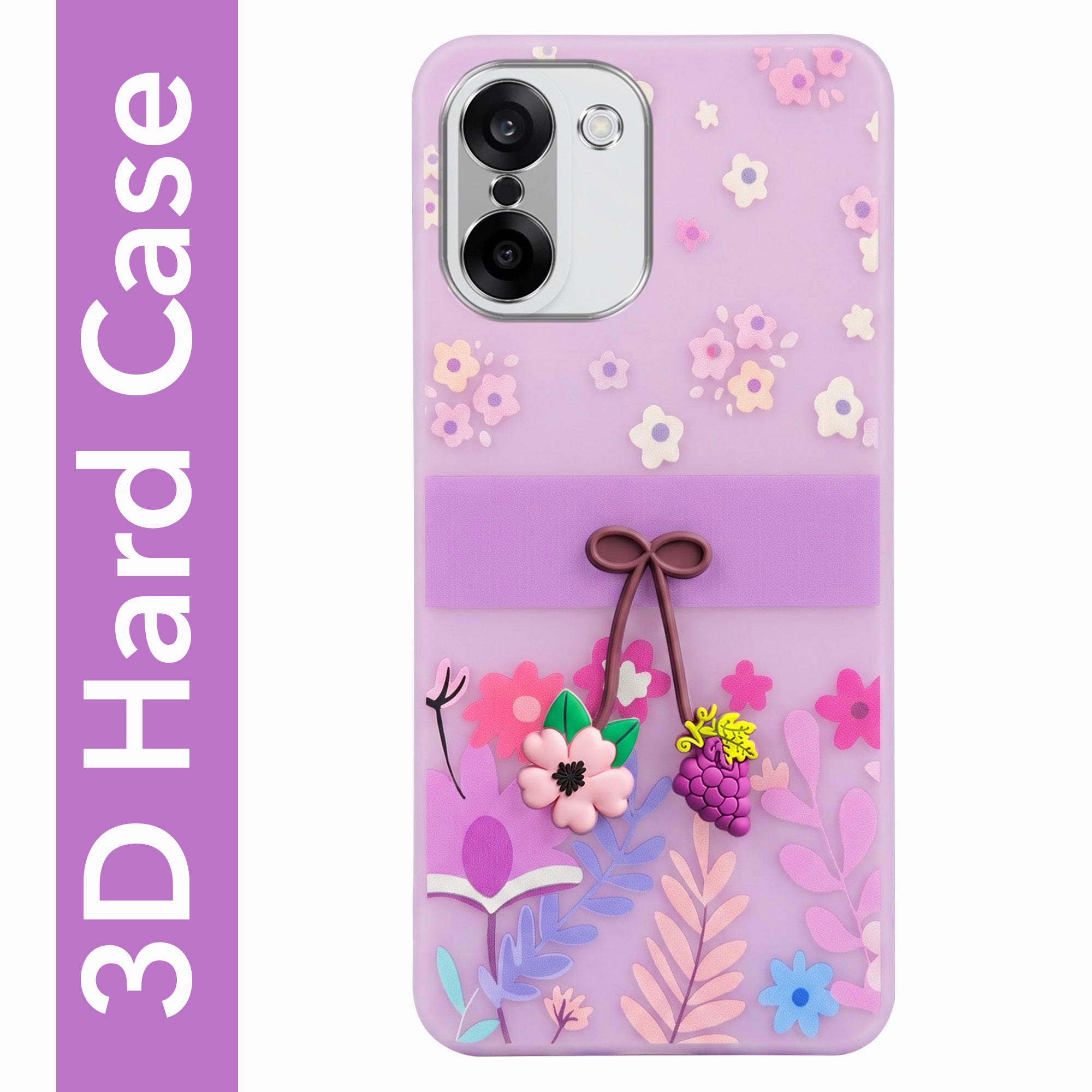 For Oneplus Nord CE 5 Back Cover Case (3D Cute Cartoons | Hard Back Side Soft | Matte Premium Finish | HD Printing)