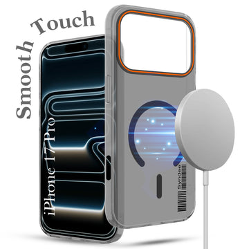 For Apple iPhone 17 Pro Back Cover Case (Soft Touch | Camera Bump Protection | MagSafe Compatible | Matte Finish)