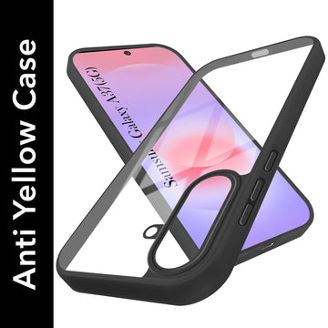 For Samsung Galaxy A37 5G Back Cover Case Ultra-Hybrid (Lifetime Anti Yellow | Anti Scratch | Crystal Clear Shockproof)