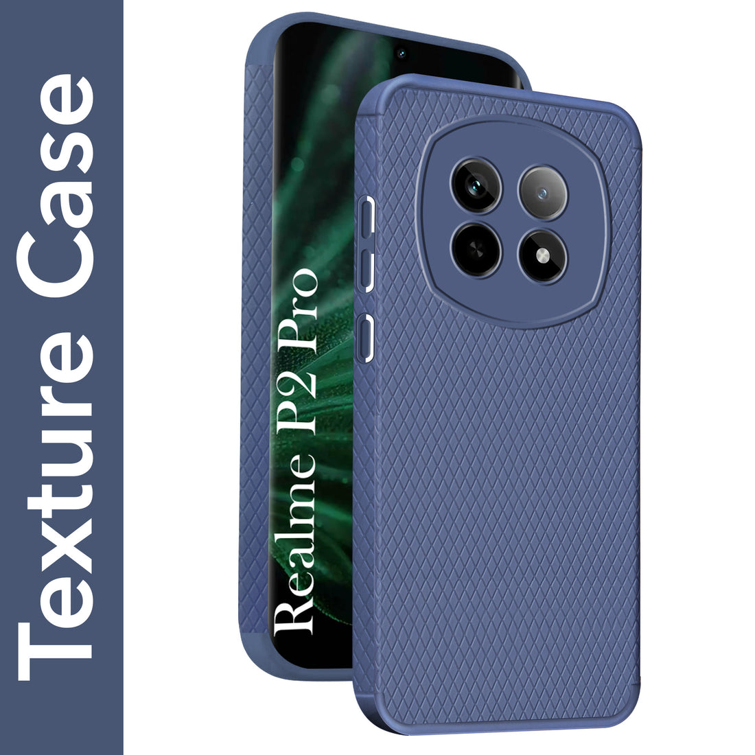 For Realme P2 Pro Back Cover Case (Liquid Silicone | Side Grip | Camera Protection)