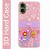 For Apple iPhone 17 Back Cover Case (3D Cute Cartoons | Hard Back Side Soft | Matte Premium Finish | HD Printing)