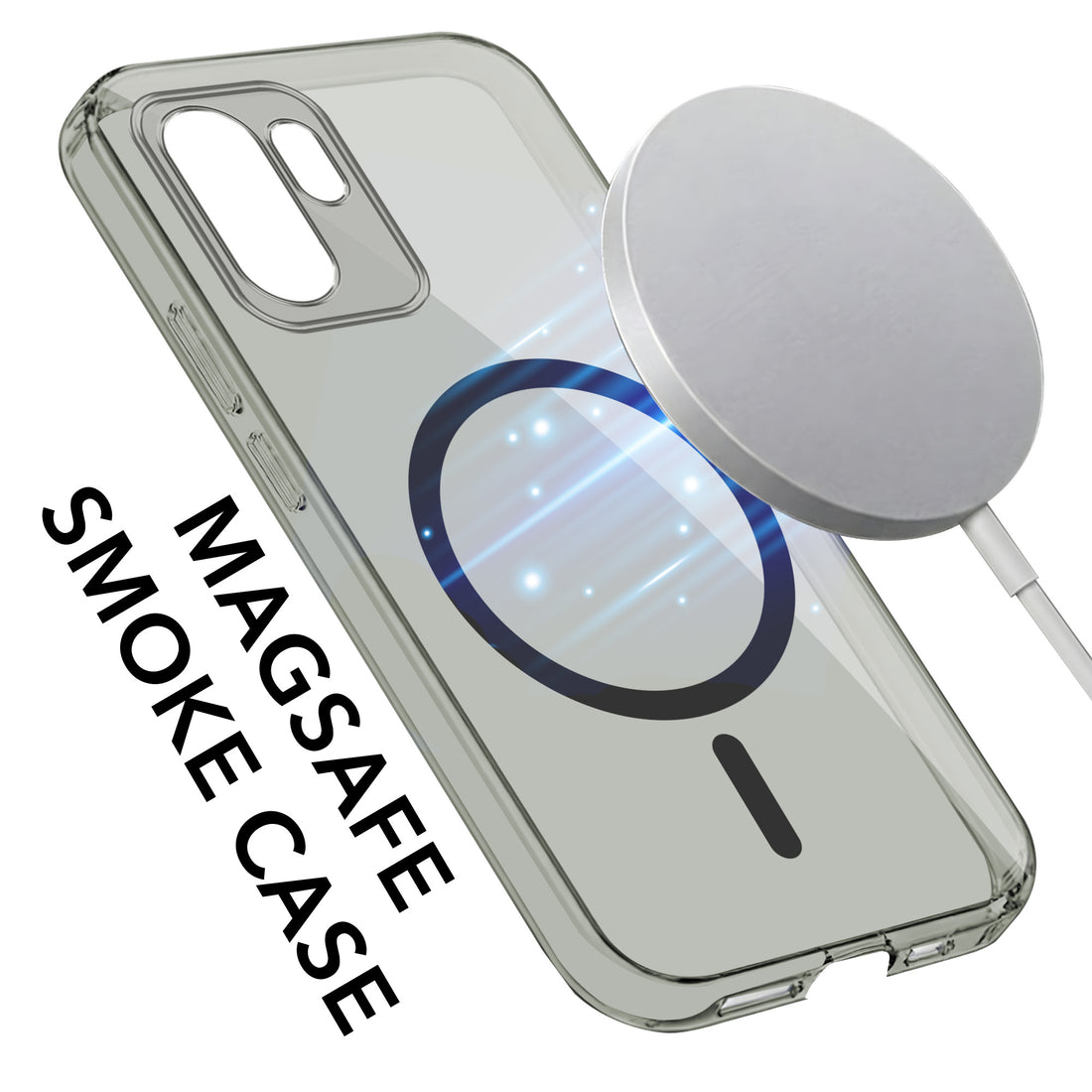 For OnePlus 15R Back Cover Case Lifetime Anti-Yellow MagSafe Compatible Clear (Sleek Hard Crystal | Shockproof and Camera Protection)