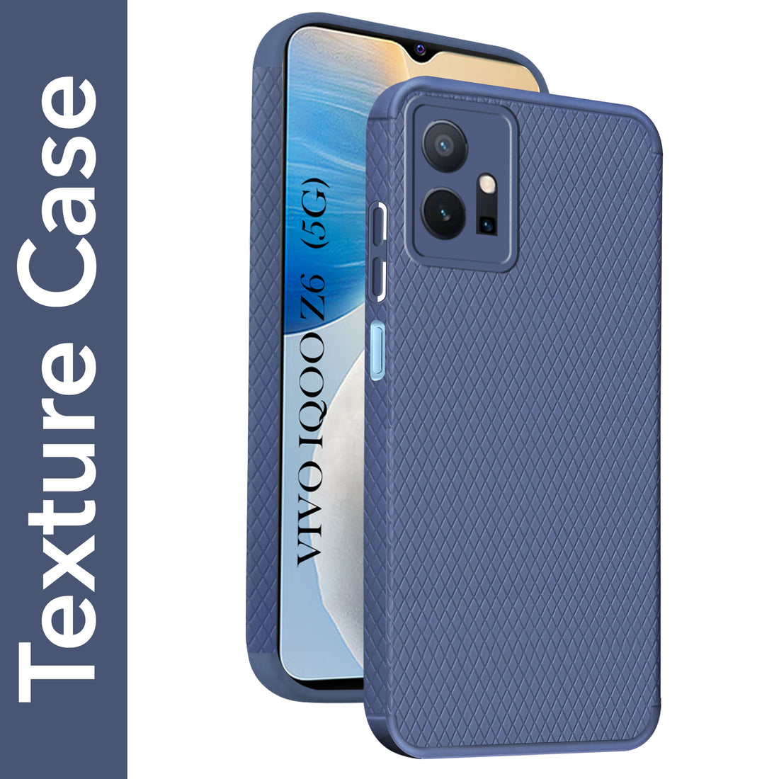 For Vivo iQOO Z6 5G Back Cover Case (Liquid Silicone | Side Grip | Camera Protection)