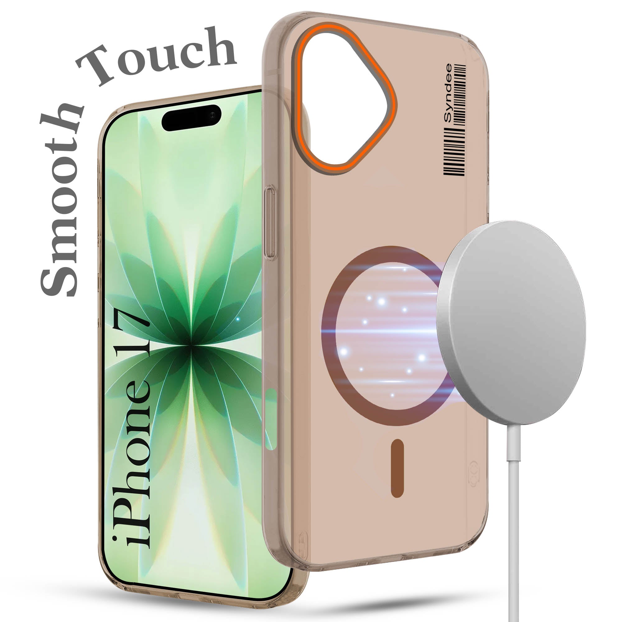 For Apple iPhone 17 Back Cover Case (Soft Touch | Camera Bump Protection | MagSafe Compatible | Matte Finish)