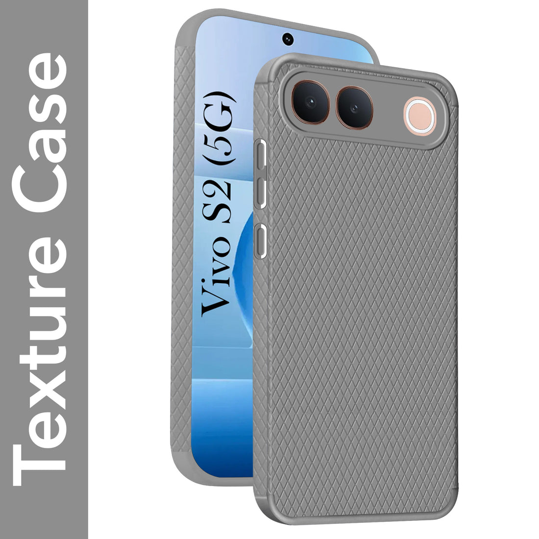 For Vivo S2 5G Back Cover Case Liquid Silicone (Camera Protection | Side Grip Texture | Soft and Flexible)