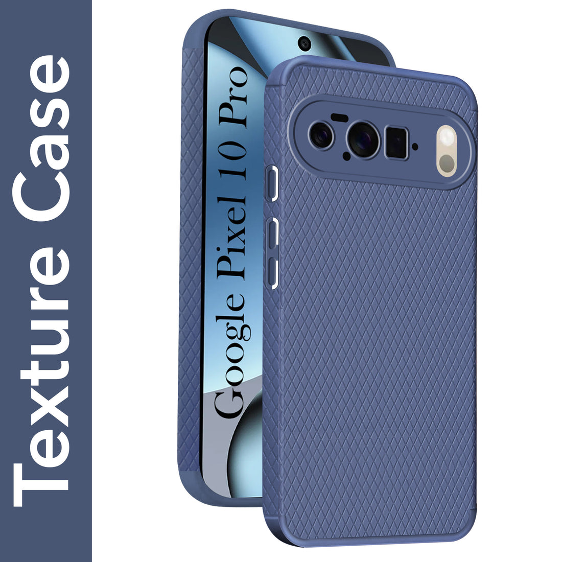 For Google Pixel 10 Pro Back Cover Case (Liquid Silicone | Side Grip | Camera Protection)