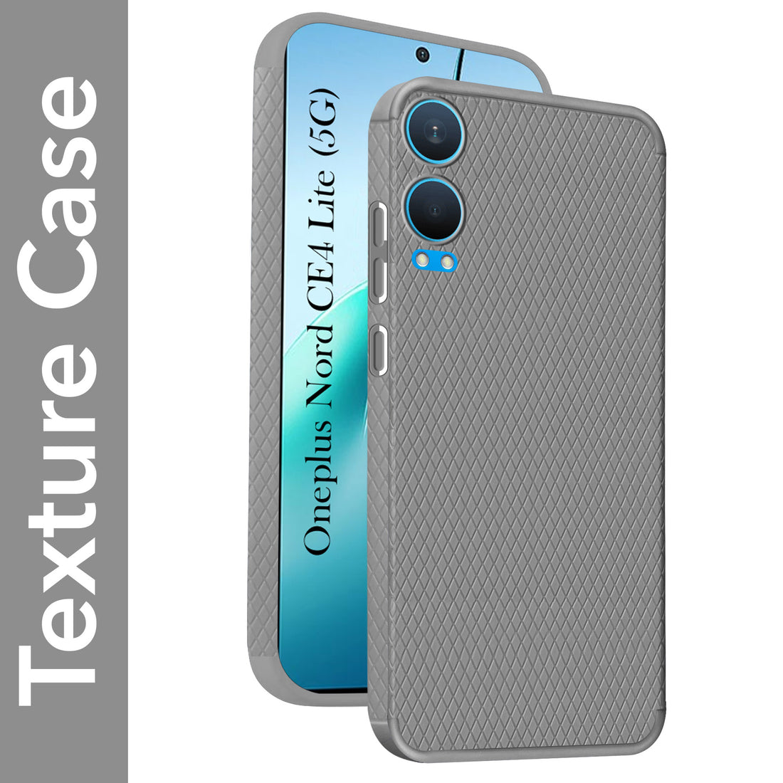 For OnePlus Nord CE 4 Lite Back Cover Case (Liquid Silicone | Side Grip | Camera Protection)