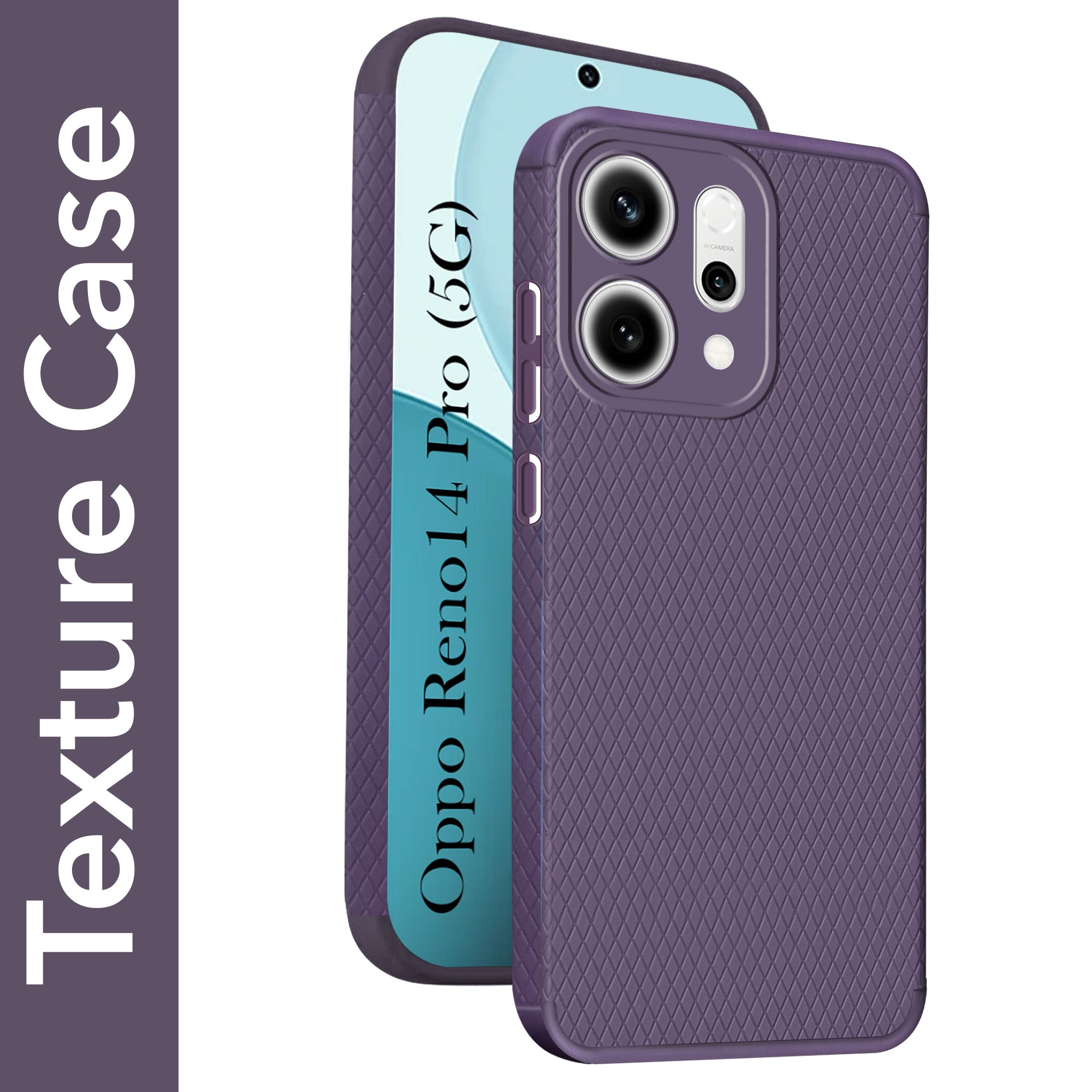 EASSGU TPU siliconen telefoonhoes voor Oppo Reno15 F 5G / Oppo Reno15 EASSGU TPU siliconen telefoonhoes voor Oppo Reno15 F 5G / Oppo Reno15