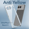 For Oneplus Nord 4 Back Cover (Hard Anti Yellow Clear Case | Drop & Camera Protection | Shockproof Polycarbonate)