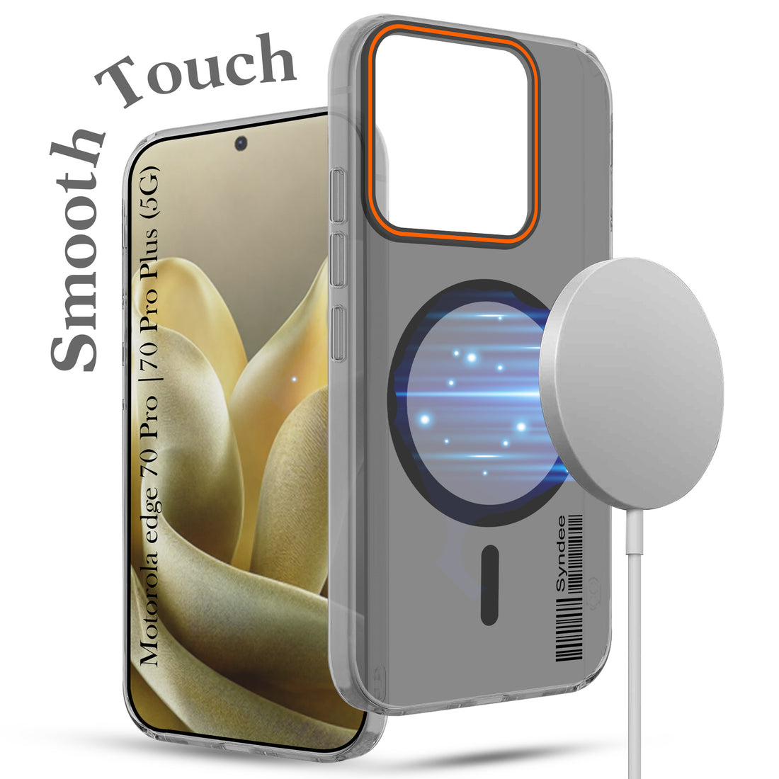 For Motorola Edge 70 Pro | Edge 70 Pro Plus Back Cover Case (Soft Touch | Camera Bump Protection | MagSafe Compatible | Matte Finish)