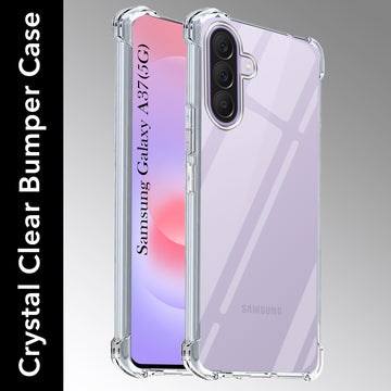 For Samsung Galaxy A37 5G Back Cover Shockproof Crystal-Clear (Drop & Camera Protection | Hard Polycarbonate)