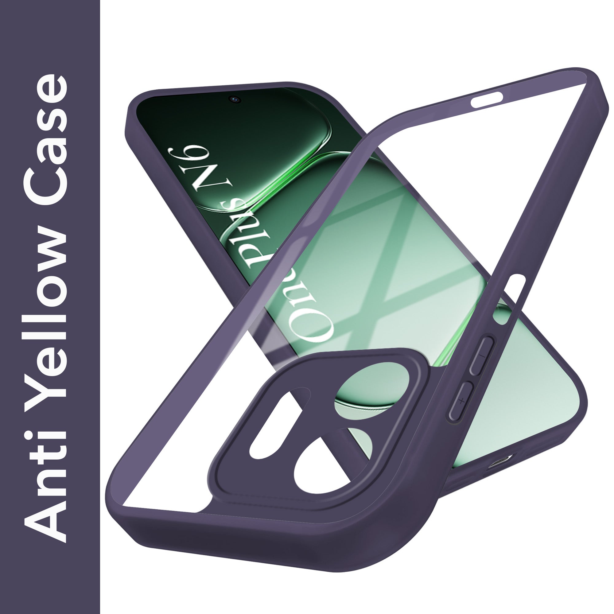 For OnePlus N6 Back Cover Case Ultra-Hybrid (Lifetime Anti Yellow | Anti Scratch | Crystal Clear Shockproof)