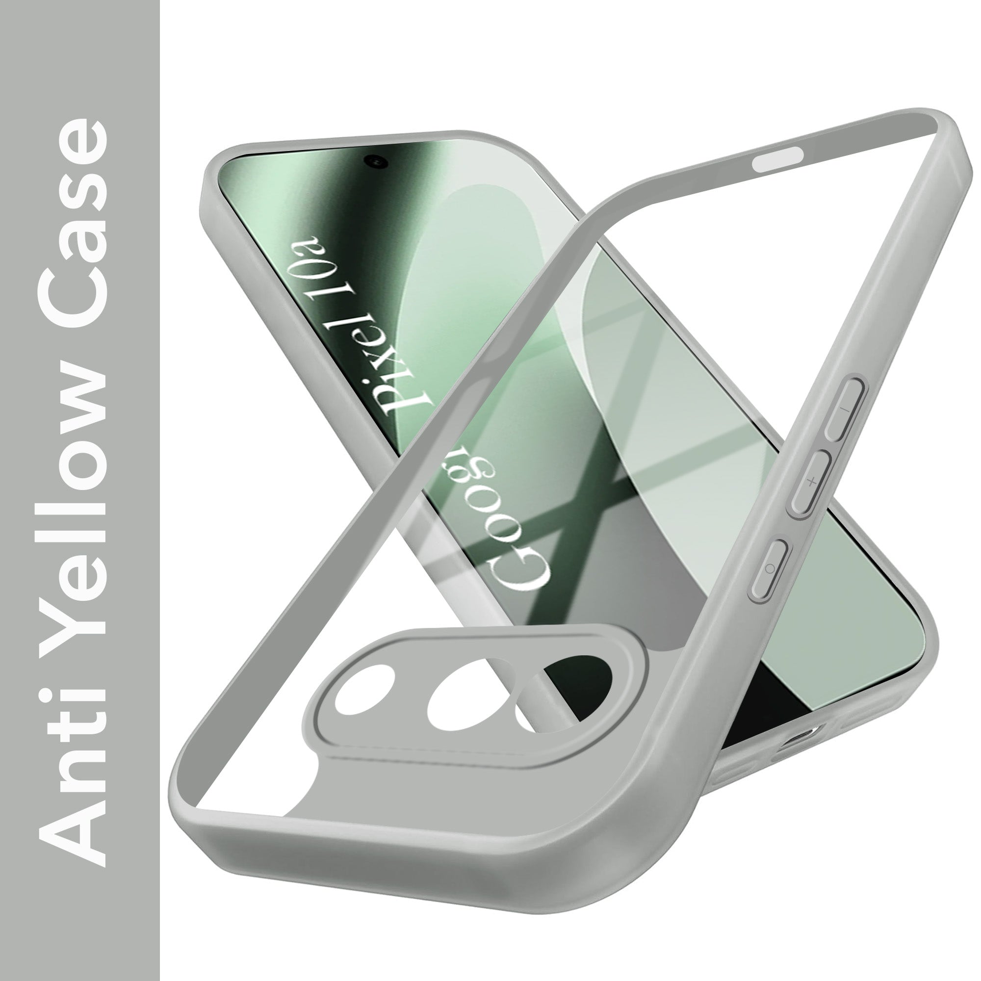 For Google Pixel 10a Back Cover Case Ultra-Hybrid (Lifetime Anti Yellow | Anti Scratch | Crystal Clear Shockproof)