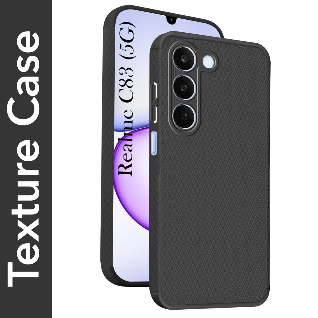 For Realme C83 5G Back Cover Case Liquid Silicone (Camera Protection | Side Grip Texture | Soft and Flexible)
