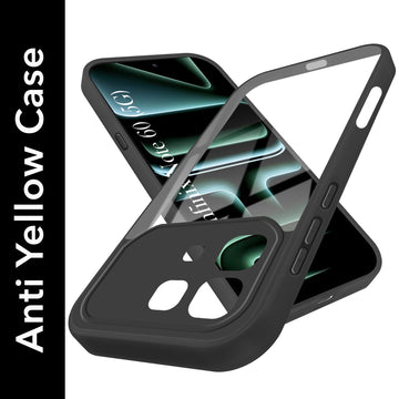 For Infinix Note 60 5G Back Cover Case Ultra-Hybrid (Lifetime Anti Yellow | Anti Scratch | Crystal Clear Shockproof)