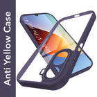 For Redmi A7 Pro (4G | 5G) Back Cover Case Ultra-Hybrid (Lifetime Anti Yellow | Anti Scratch | Crystal Clear Shockproof)